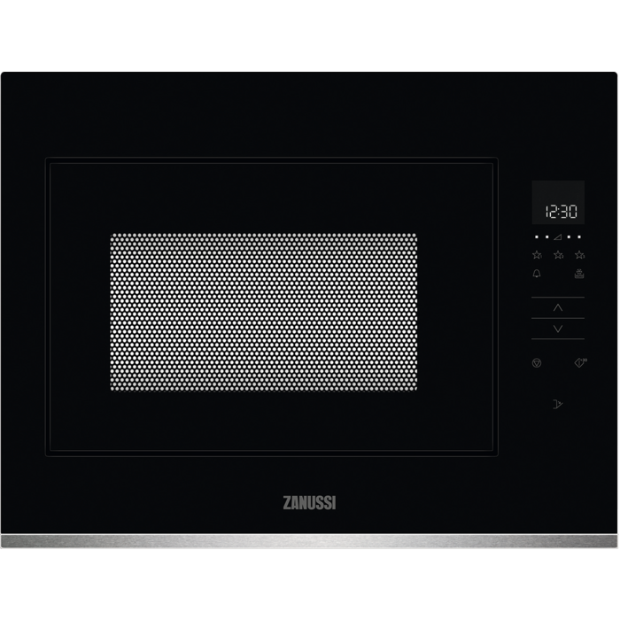 Zanussi ZMBN4SX Series 20 Micro-ondes Encastrable 26 L Noir/inox anti-traces